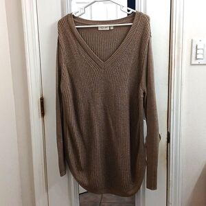 Dark beige sweater size xl